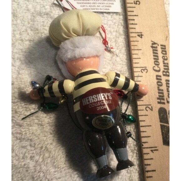 Hershey’s Kurt S. Adler Christmas Ornament ELF With String of Lights 2004 - Picture 6 of 9